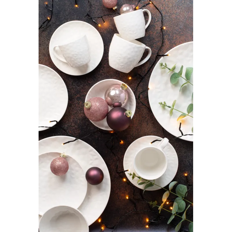 Taldrik prae Domoletti Chic, DIA 27.4 cm, valge v.