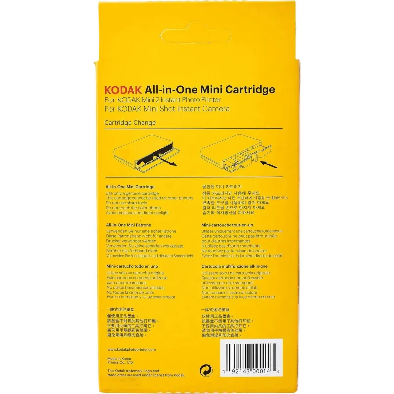 Kodak MC-30 All-in-One Mini Cartridge 30 Sheets
