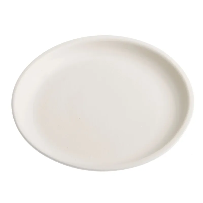 Puķu poda šķīvis, balta krās., 15 cm