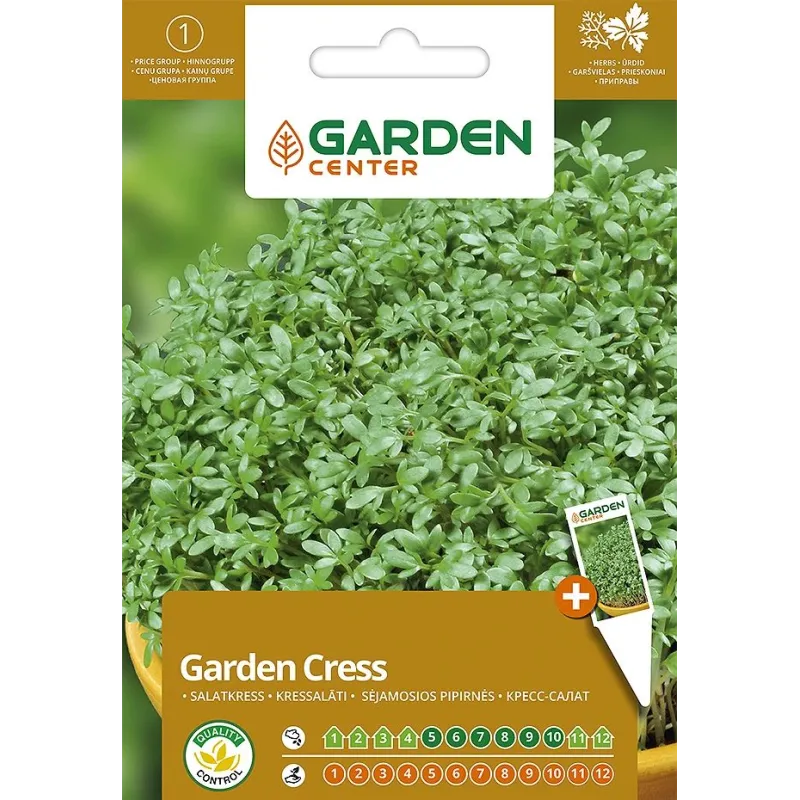 Sēklas Garden Center kressalāti, 8 g