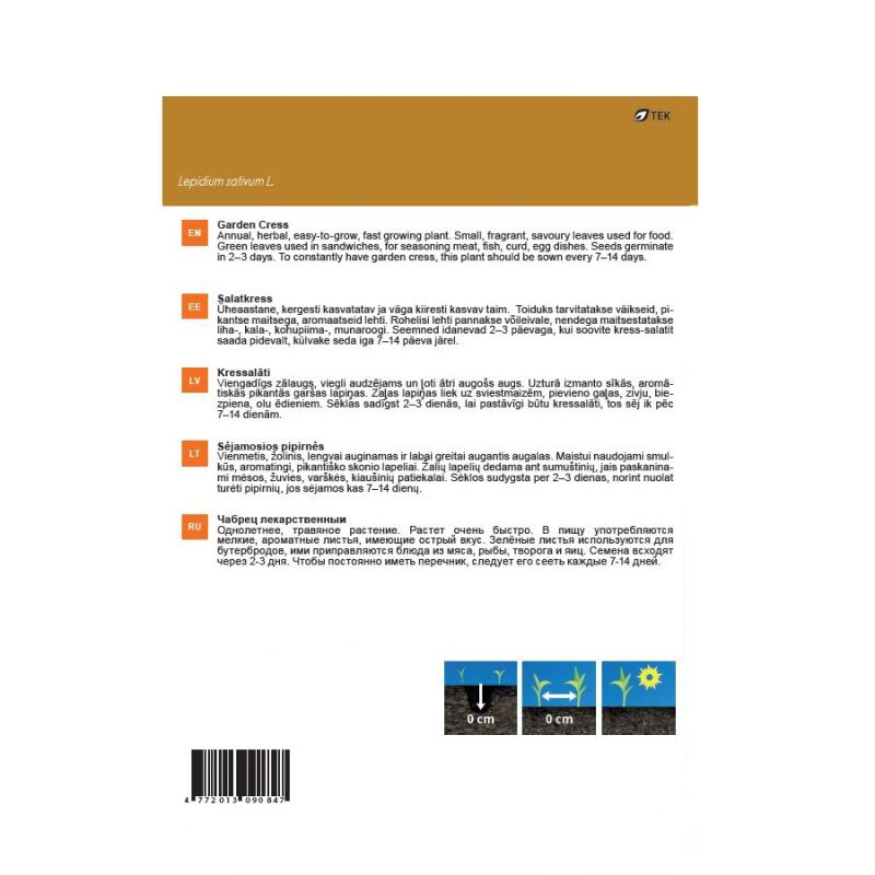 Sēklas kressalāti common