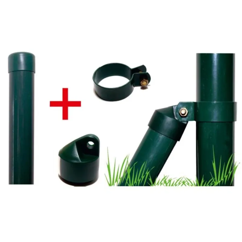 Stiprinājums stabam ap. d48mm ral6005