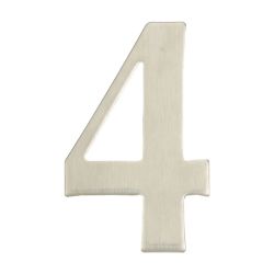 Durvju numurs 4 nerūsošais tērauds 62 mm