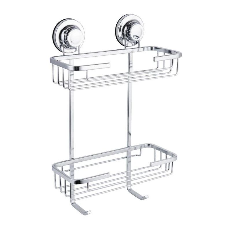 Полка для душа Domoletti Porto BIC-1412, 10.4 см x 38.4 см x 20 см, хромовый цв.