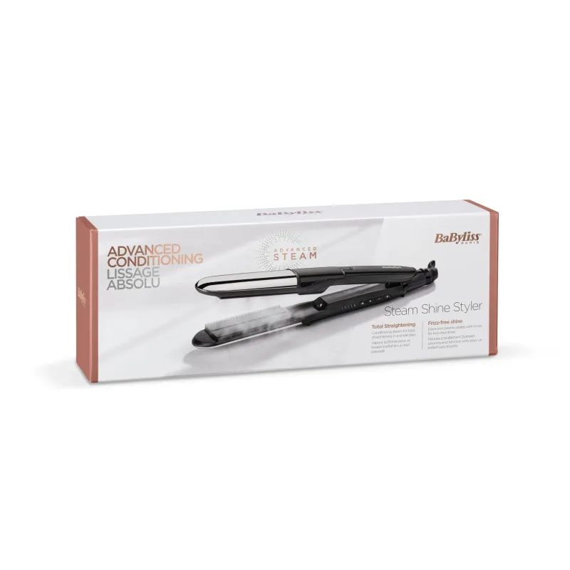 BaByliss Plaukų Tiesintuvas Steam Shine Styler ST496E