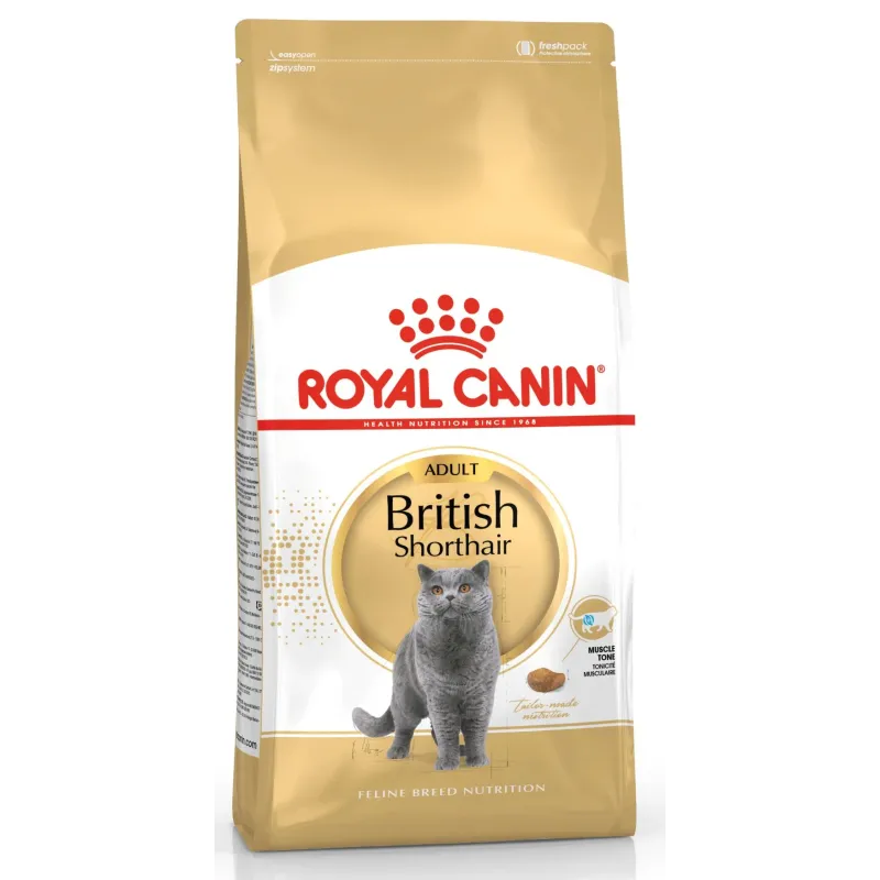 Sausas kačių maistas Royal Canin Adult British Shorthair, vištiena, 2 kg