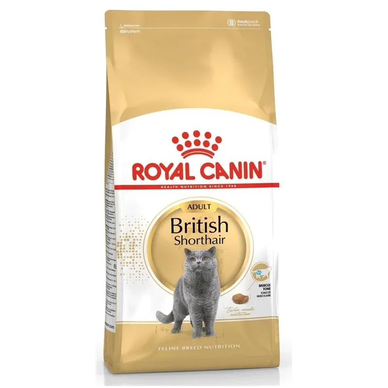 Sausas kačių maistas Royal Canin Adult British Shorthair, vištiena, 2 kg