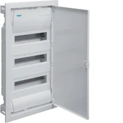 Modulaarne paneel Hager VU36NE, krohvialune, IP30, 36 mood., valge v.