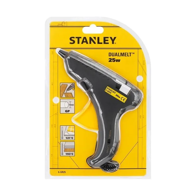 Līmes pistole Stanley 6-GR25 6-GR25. 25 W. 12 mm