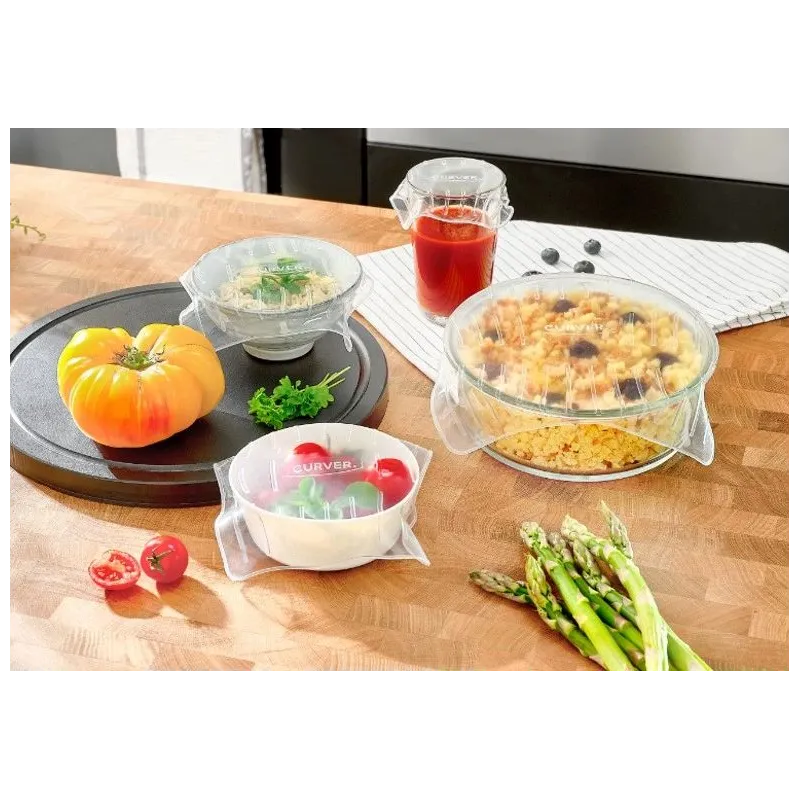 Elastīgs atkārtoti lietojams vāks ,4 gab.,