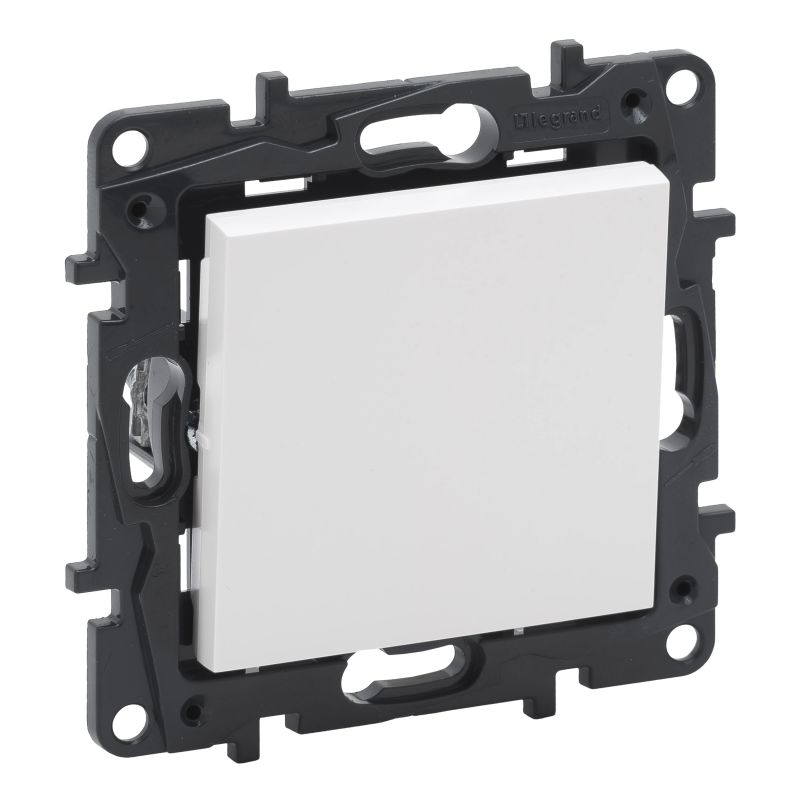 Slēdzis LEGRAND NILOE STEP, balta krāsa