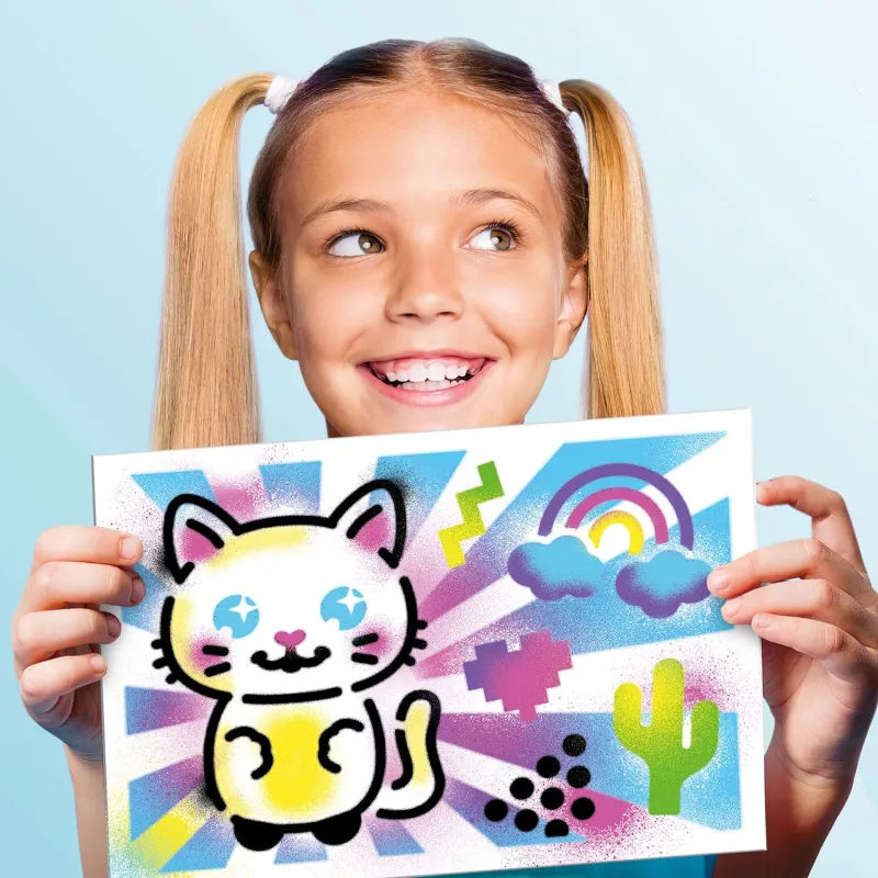 Canal Toys Airbrush Art aktivitāšu koferis bērniem