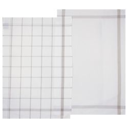 Virtuves dvielis 45x70cm pelēks ,2 gab.,