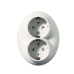 Rozete schneider renova 1+1 z-k balta