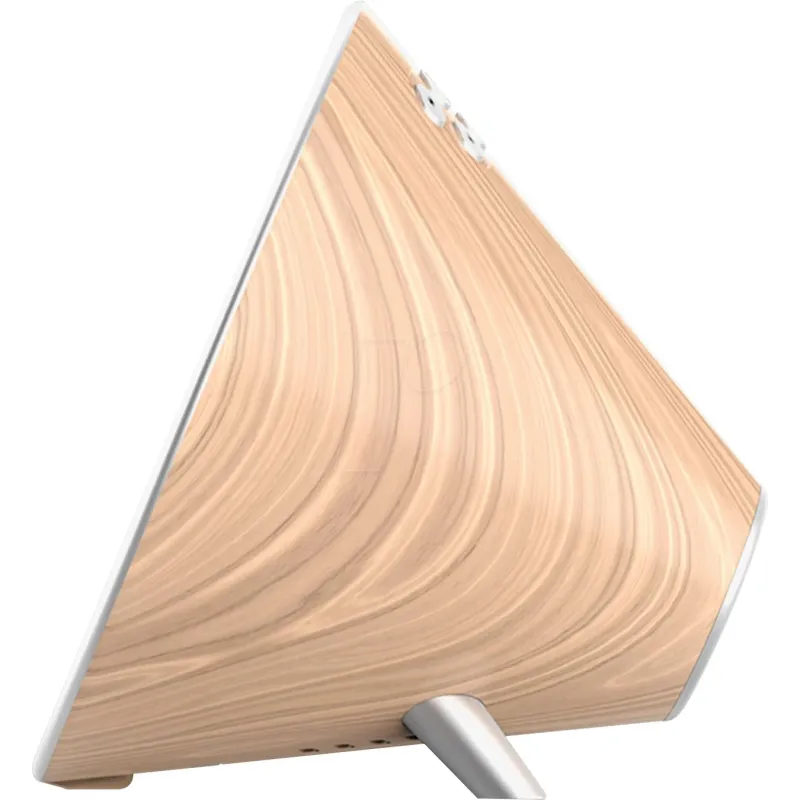 Nasa WSP1700 wood Weather Station-Speaker BT Ship