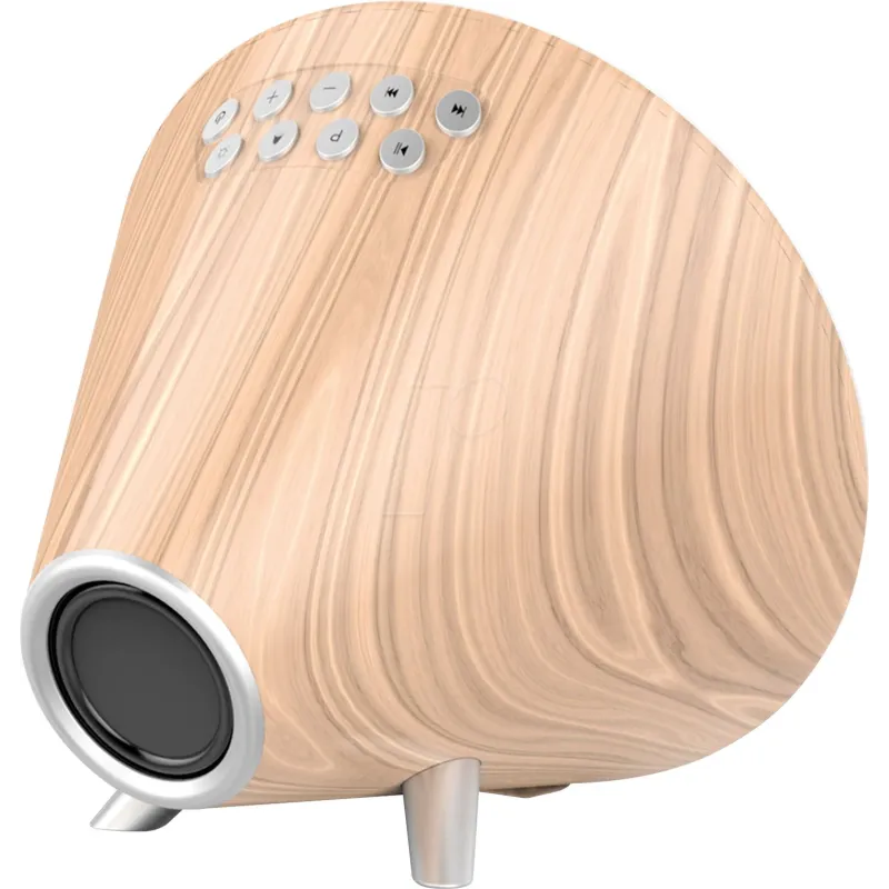 Nasa WSP1700 wood Weather Station-Speaker BT Ship