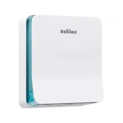 Folded paper towel dispenser, large, Wepa, Satino by WEPA