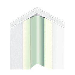 Stūra profils papīrs+metālu āra 90° 3m