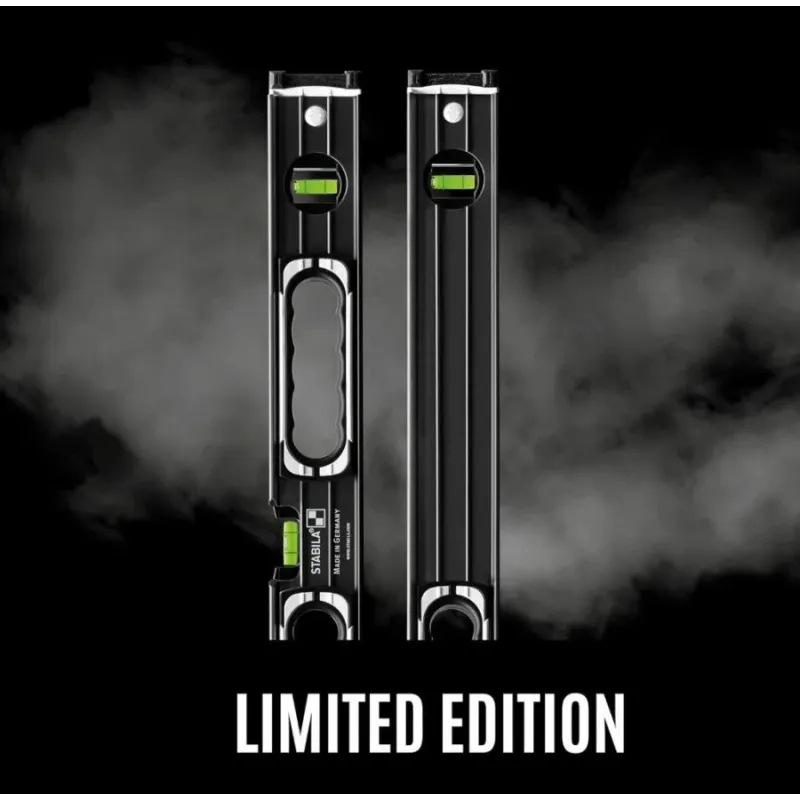 Līmeņu komplekts 196-2 Dark Shadow 61cm + 122cm, Stabila