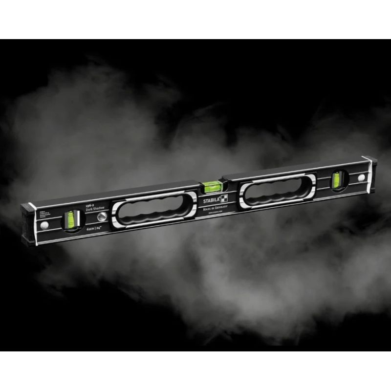 Līmeņu komplekts 196-2 Dark Shadow 61cm + 122cm, Stabila