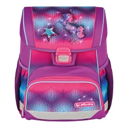 Школьный рюкзак Herlitz Loop Pink Horse, розовый цв.-фиолетовый цв., 22 см x 31 см x 37 см