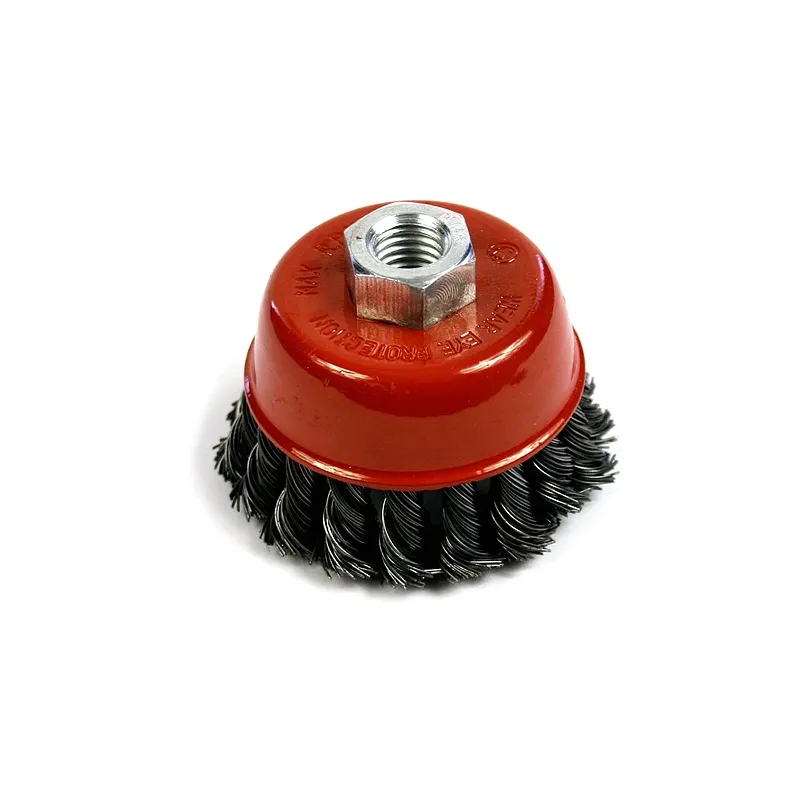 Metāla birste 75mm,M14,stieple 0.5mm