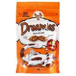 Kassimaius Dreamies Snacks, kanaliha, 0.06 kg