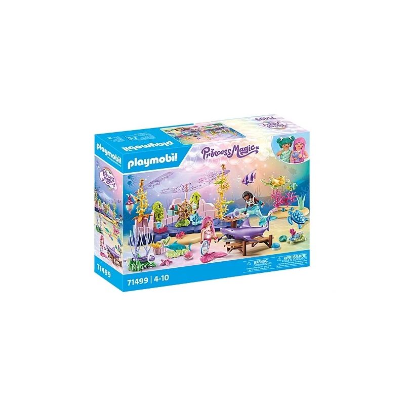 PLAYMOBIL MERMAIDS Nāriņu dzīvnieku aprūpes centrs 71499