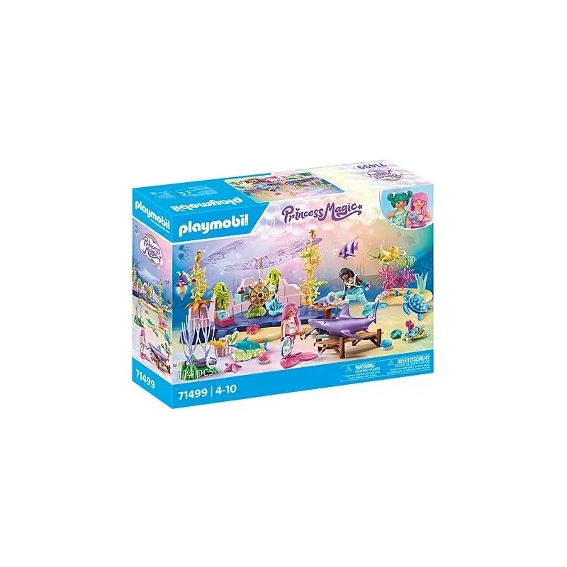 PLAYMOBIL MERMAIDS Nāriņu dzīvnieku aprūpes centrs 71499