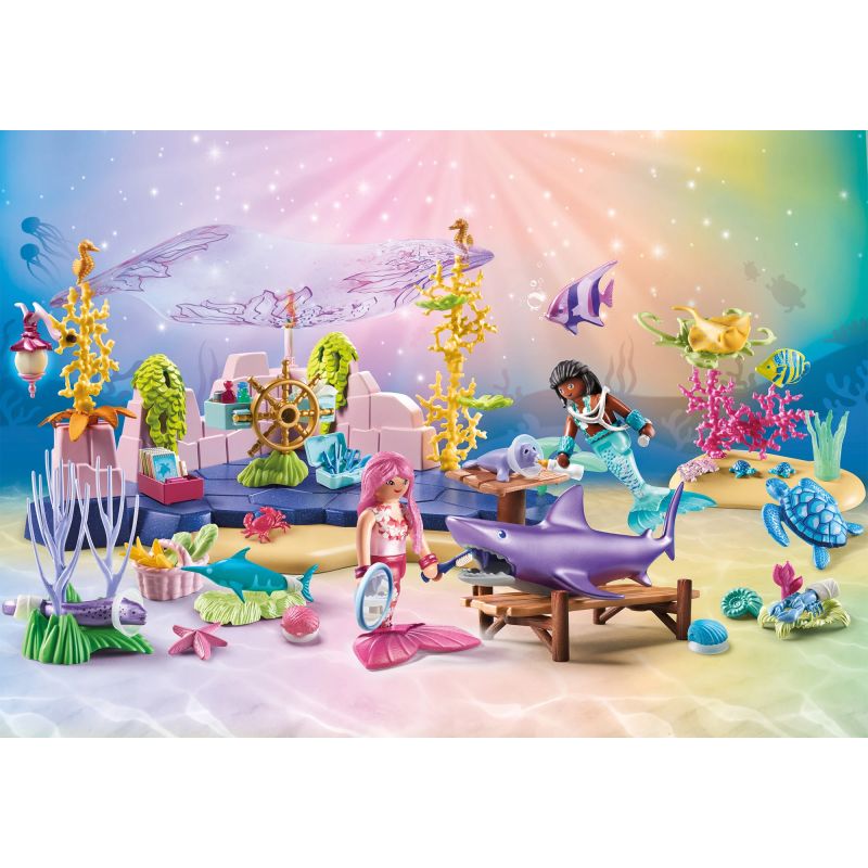 PLAYMOBIL MERMAIDS Nāriņu dzīvnieku aprūpes centrs 71499
