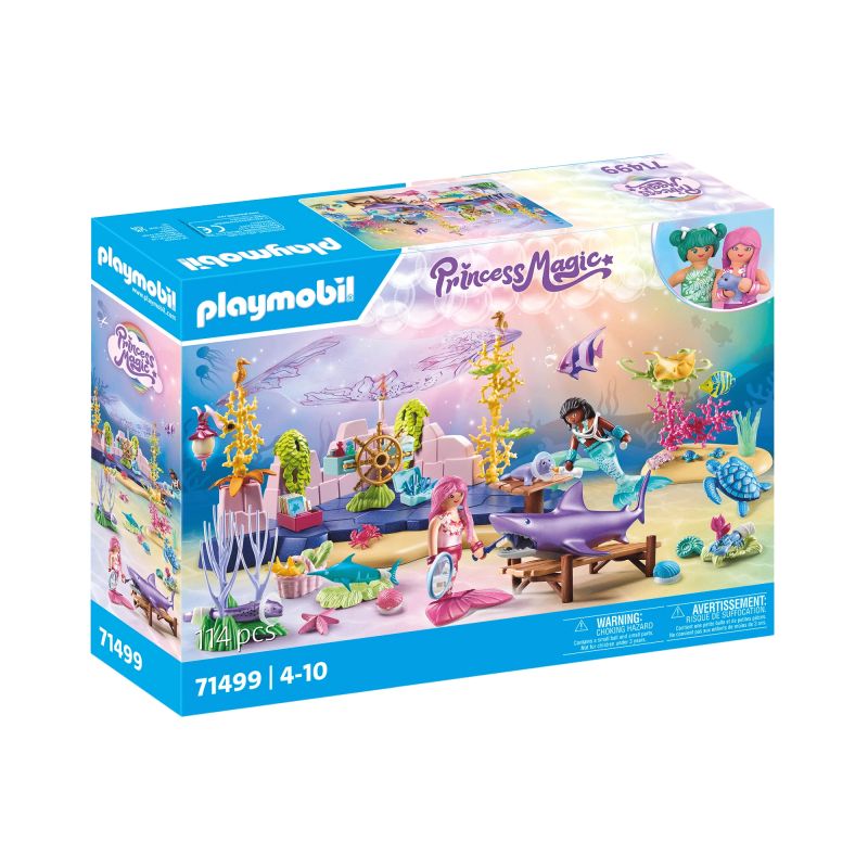 PLAYMOBIL MERMAIDS merineitsi loomahooldus 71499