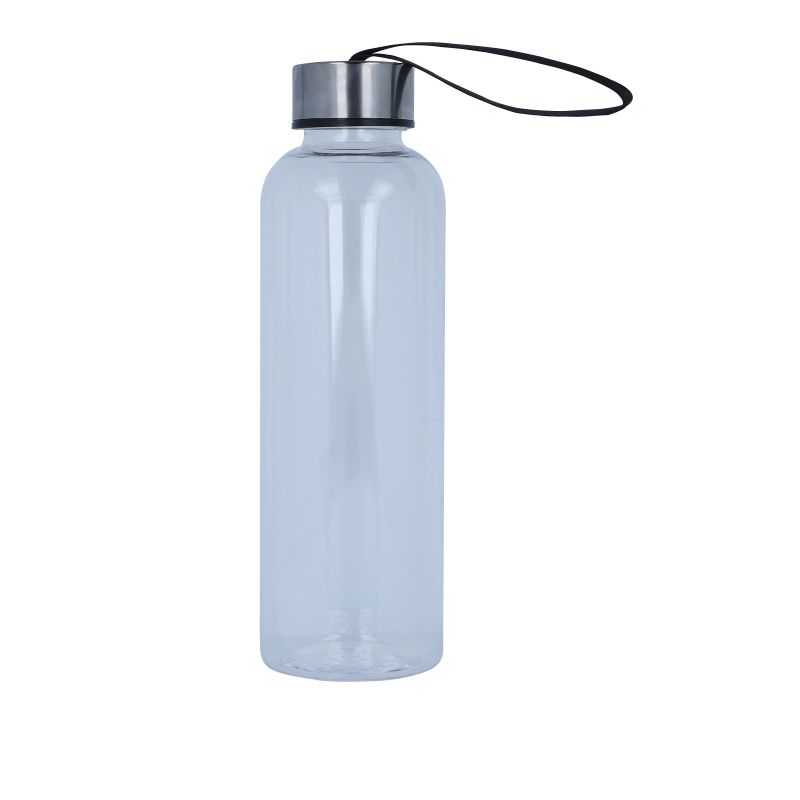 Pudele plastmasas ar metāla vāku 500ml