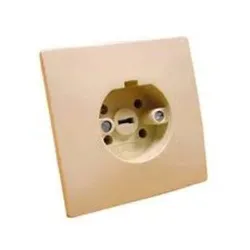 Промышленная вилка ROZ2421110, бежевый