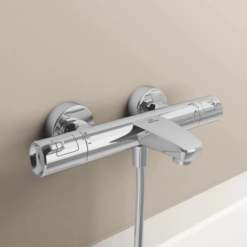 Термостатический смеситель для ванны Ideal Standard Ceratherm T50 Exposed