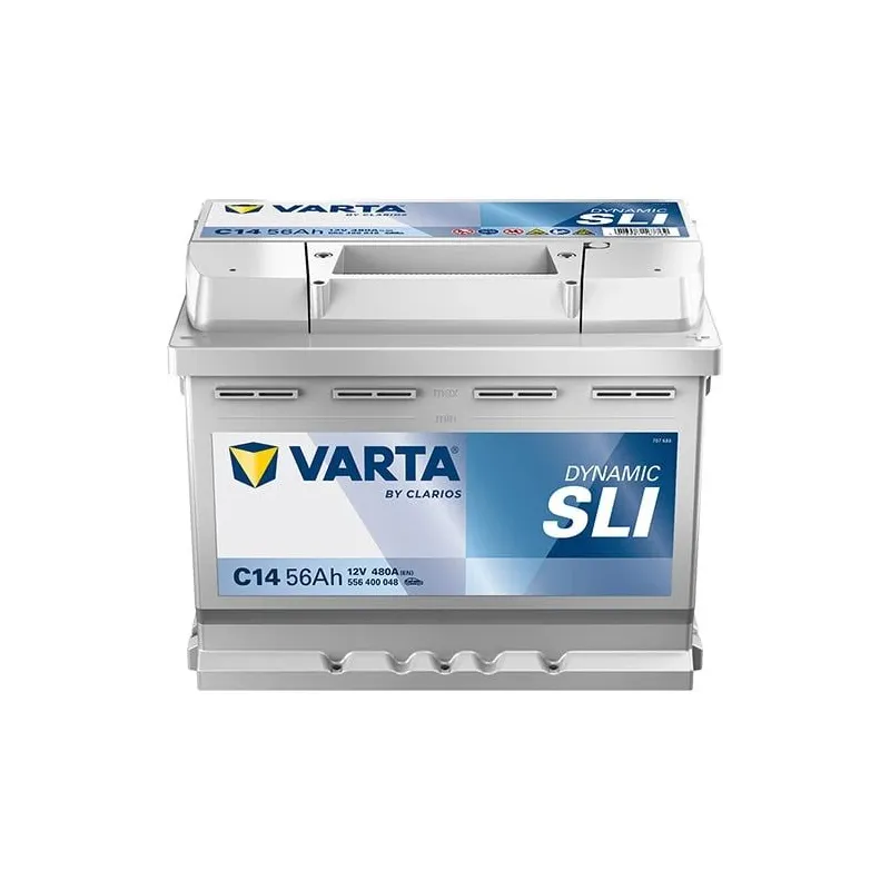 Akumulators Varta SLI C14, 12 V, 56 Ah, 480 A