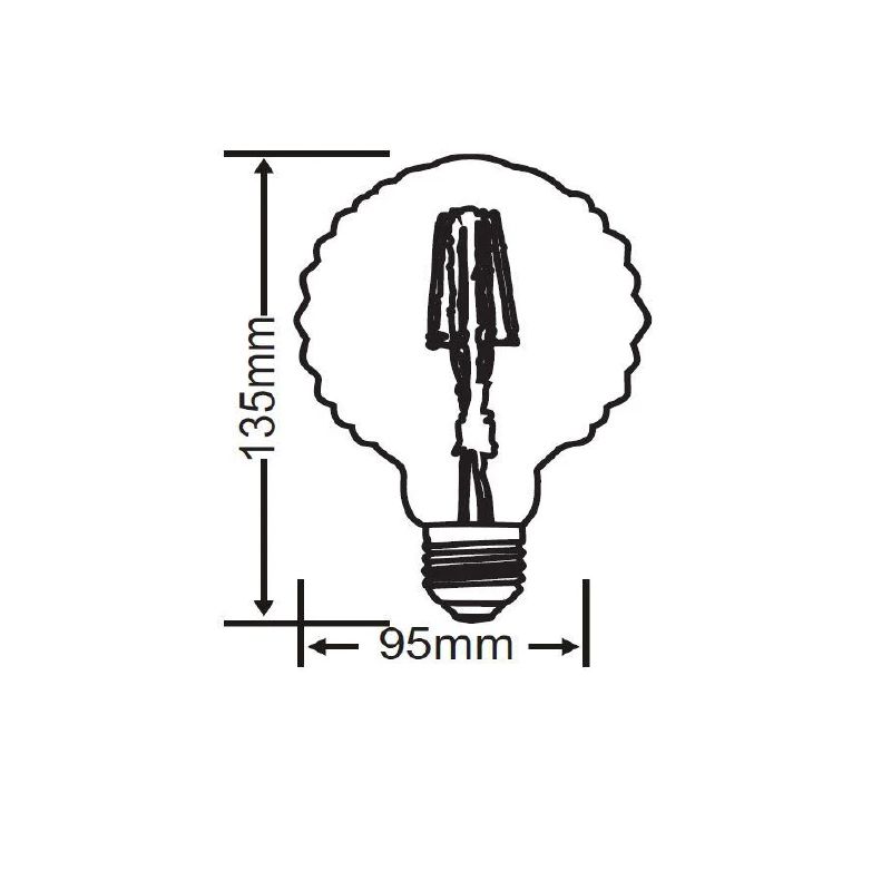 Spuldze dekoratīvā 904-479 4w e27