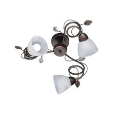 Griestu lampa traditio 3-pc e14 rūsas