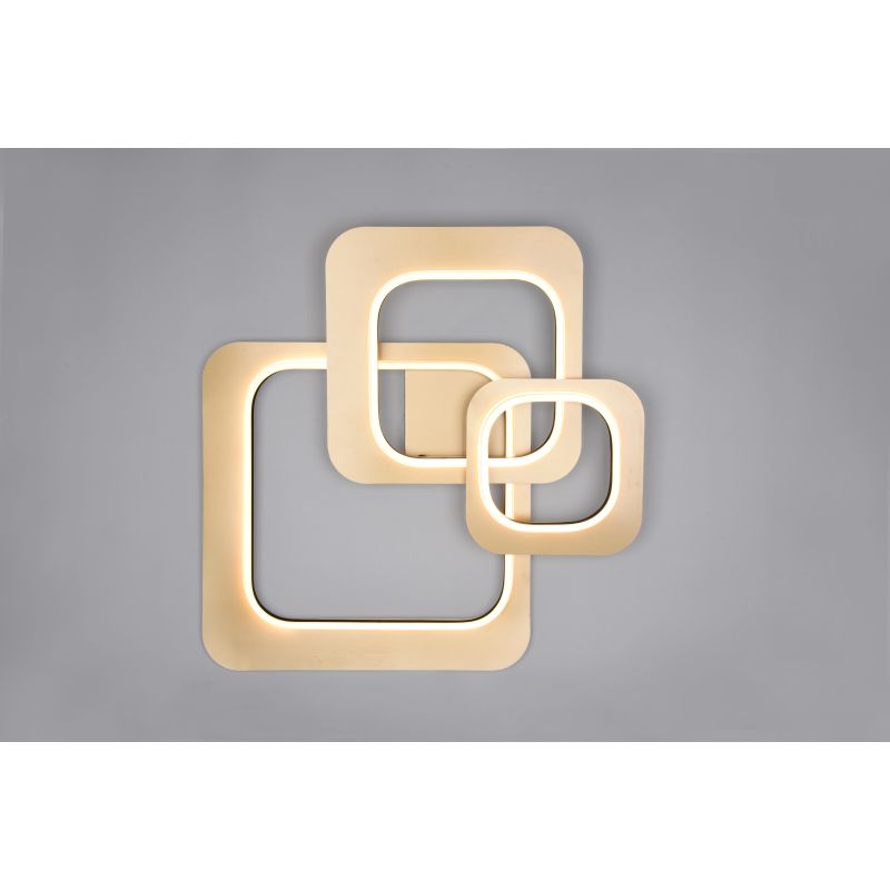 Lampa griestu led lugo 74 cm melns-zelts