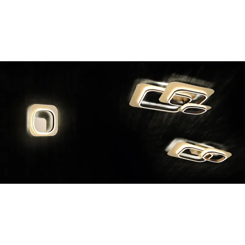 Lampa griestu led lugo 74 cm melns-zelts