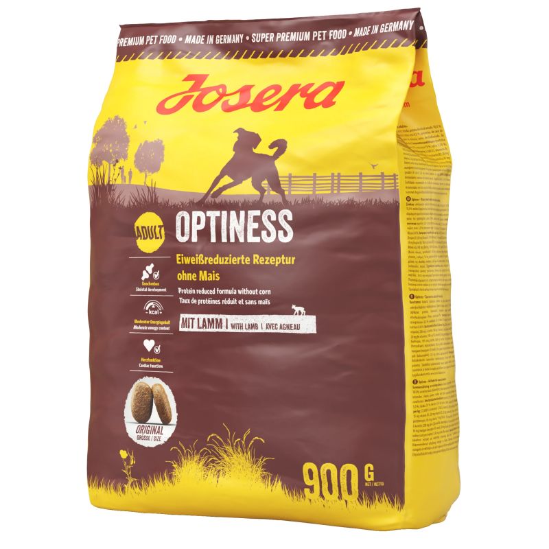 Barība suņiem josera optiness 900g