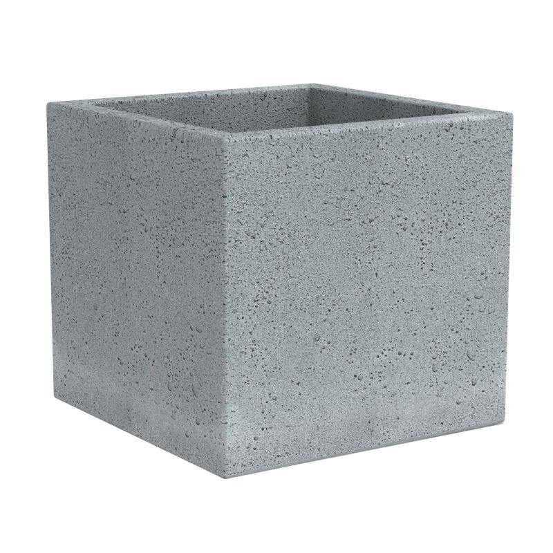 Puķu pods 240-40 stony grey d40