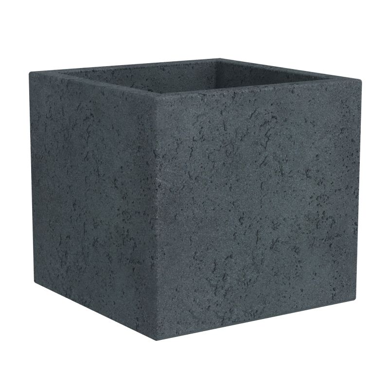 Puķu pods 240-30 stony black d30