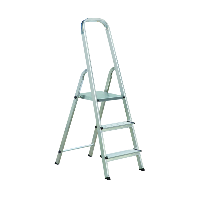 Kāpnes alumīnija ALW 3 pak. platf.augst 0.56m-max2.5m Elkop