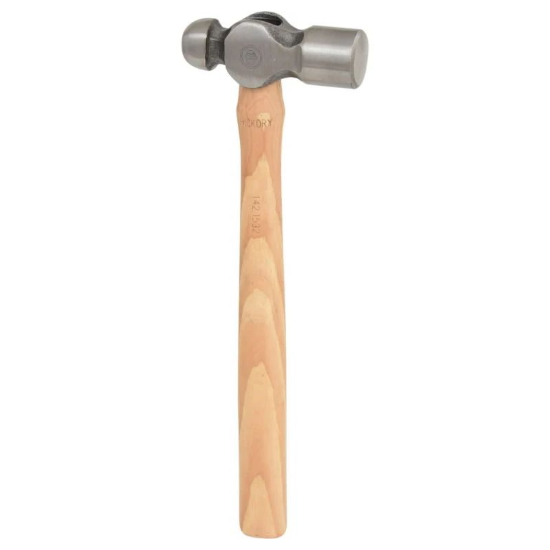 Ball pin hammer 32 oz, 2 LBS - 380 mml [hickory], KS Tools