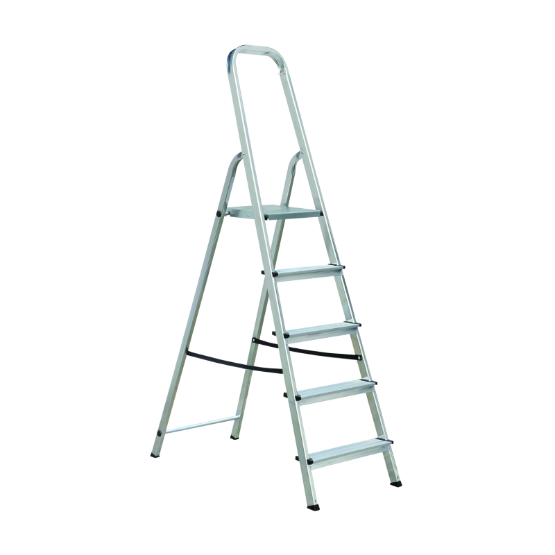 Kāpnes alumīnija ALW 5 pak. platf.augst 0.99m-max2.9m Elkop