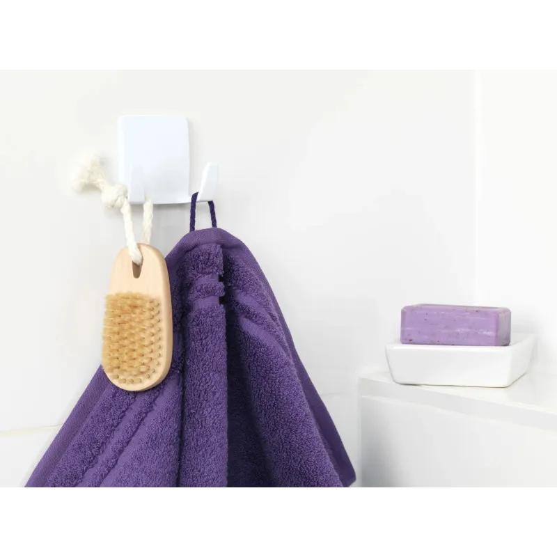 Drabužių kabliukas Tesa, balta sp.