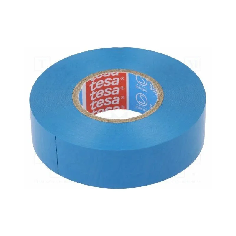 Elektrības izolācijas lente Tesa 53988, zila krās., 20 m