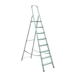 Kāpnes alumīnija ALW 8 pak. platf.augst 1.64m-max3.6m Elkop