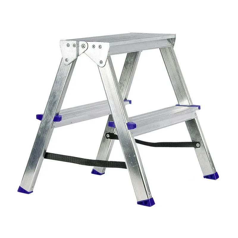 Kāpnes alumīnija DHR 2 pak. platf.augst 0.43m-max2.4m Elkop