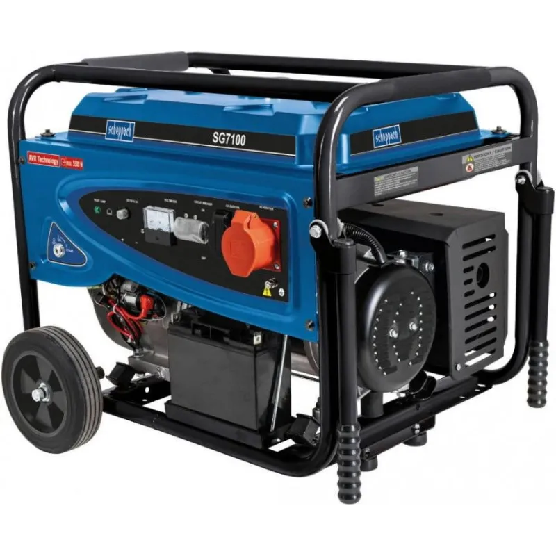 Ģenerators četrtaktu benzīna Scheppach SG 7100, 5000 W